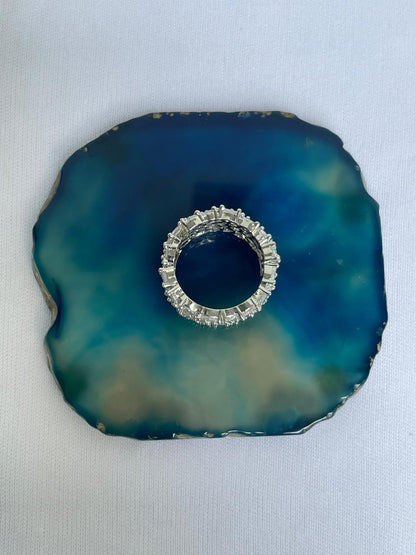 Marquise Zircon Band Ring