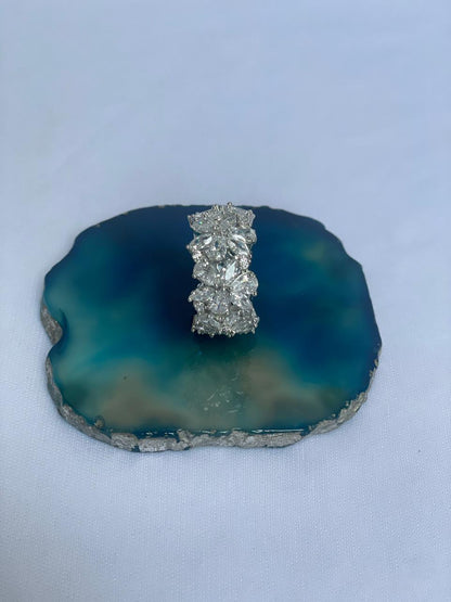Marquise Zircon Band Ring