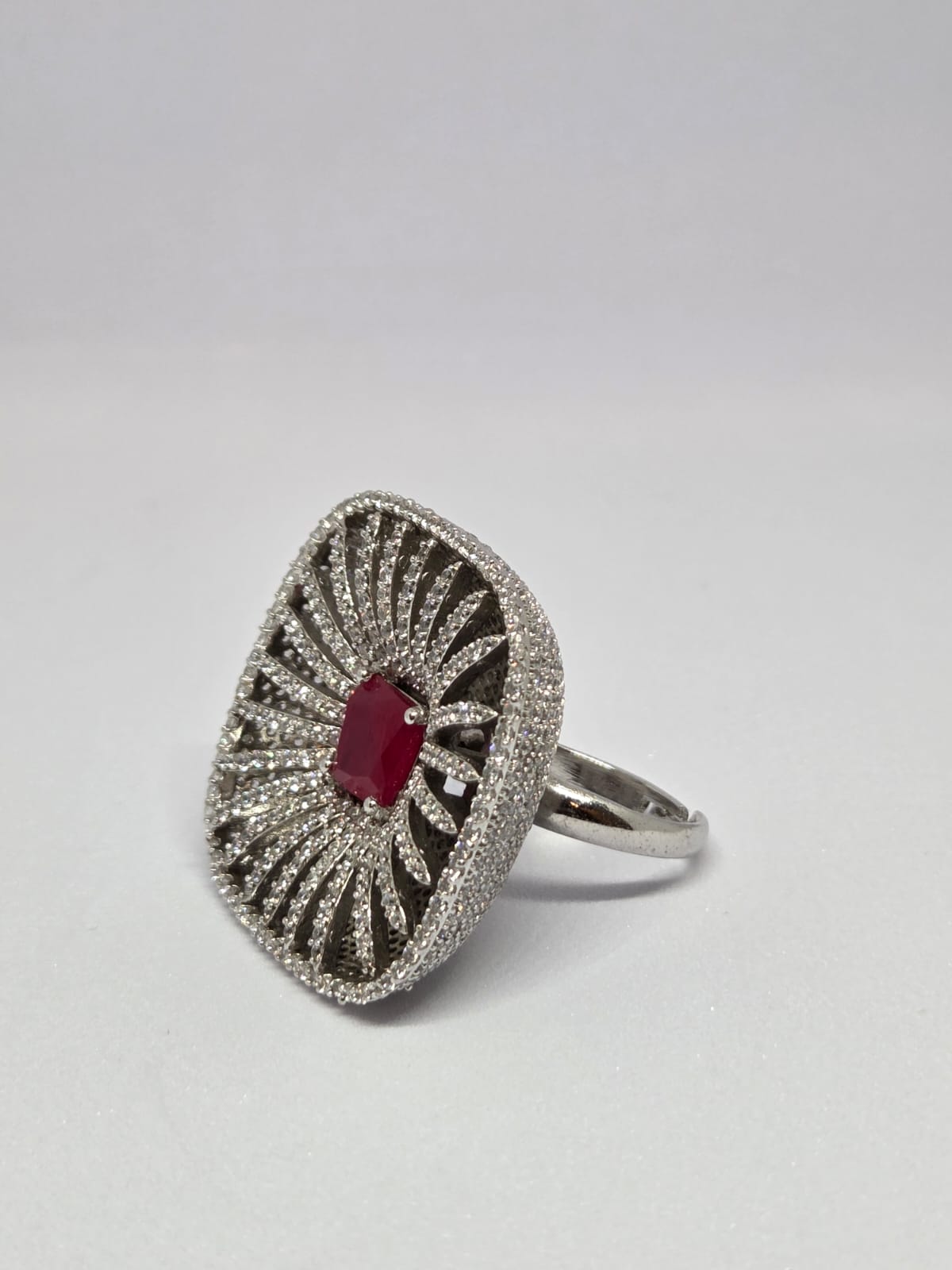 Crimson Stone Ring
