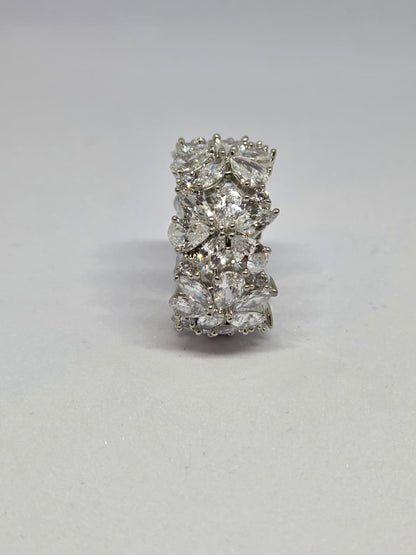 Marquise Zircon Band Ring