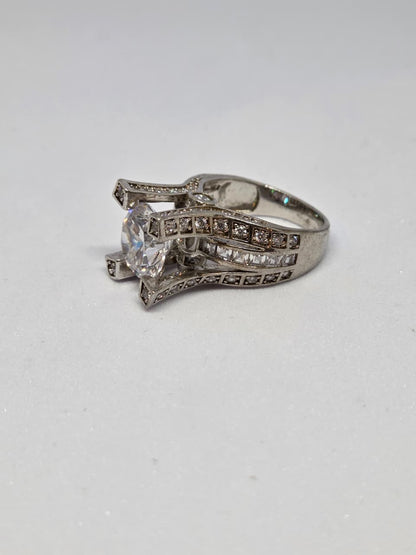 Solitaire Zircon Ring