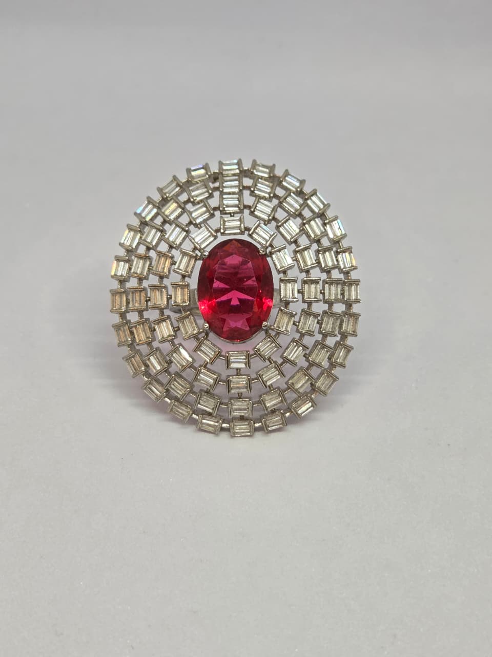 Faux Ruby Ring