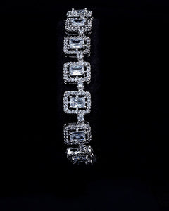 Silver Zircon Bracelet Studio6Jewels