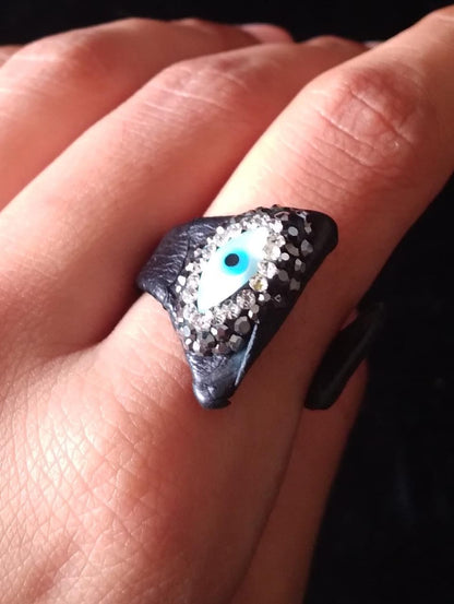 Evil Eye Classic Ring