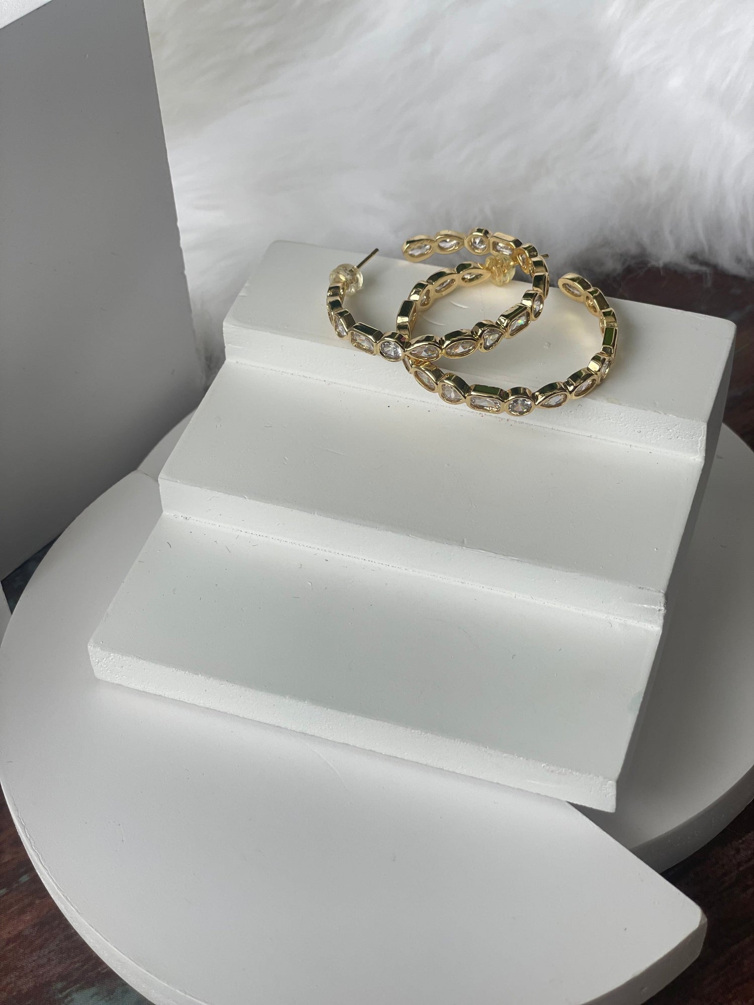 Minimal Everyday Gold Plated HoopsStudio6Jewels