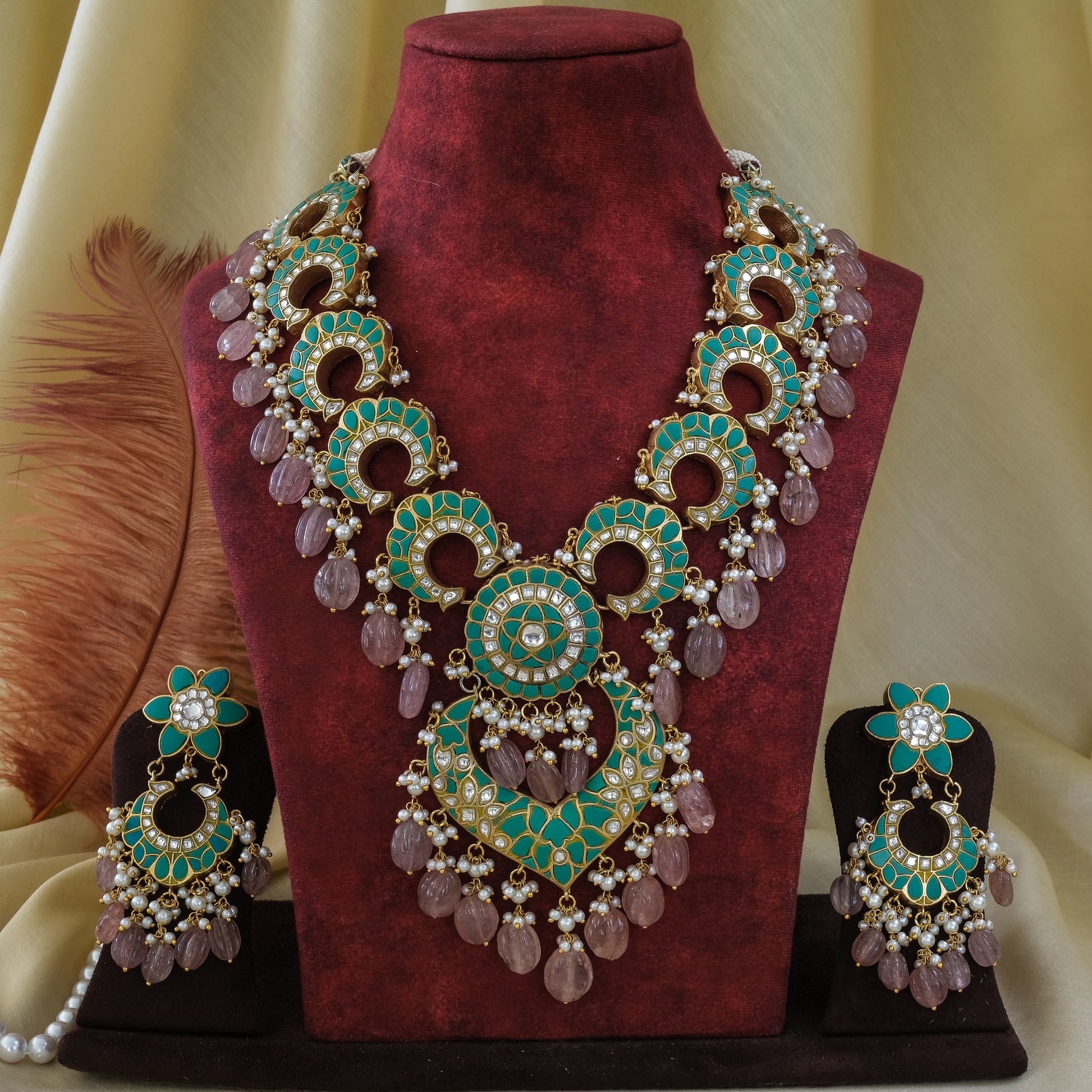 Statement kundan setStudio6Jewels